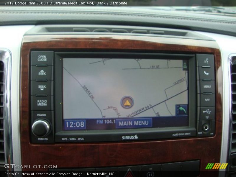 Navigation of 2012 Ram 3500 HD Laramie Mega Cab 4x4
