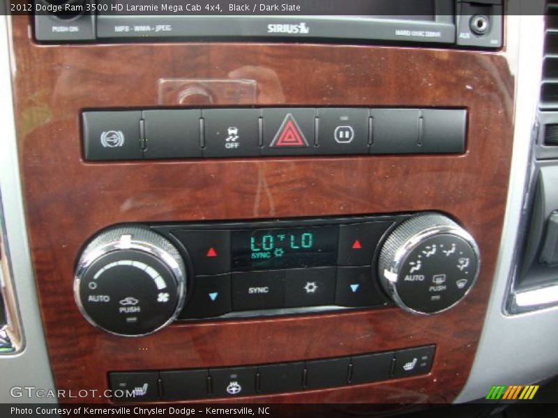 Controls of 2012 Ram 3500 HD Laramie Mega Cab 4x4