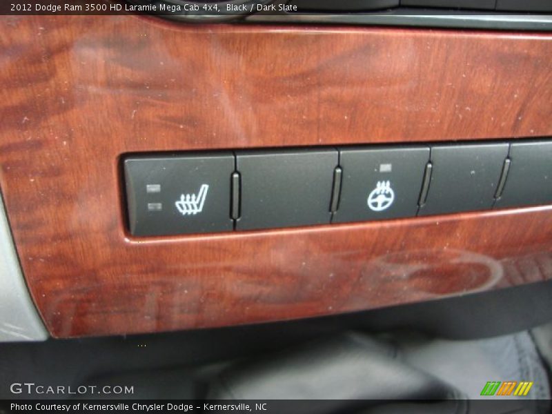 Black / Dark Slate 2012 Dodge Ram 3500 HD Laramie Mega Cab 4x4
