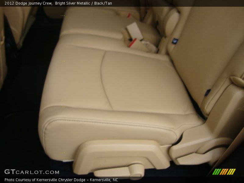 Bright Silver Metallic / Black/Tan 2012 Dodge Journey Crew