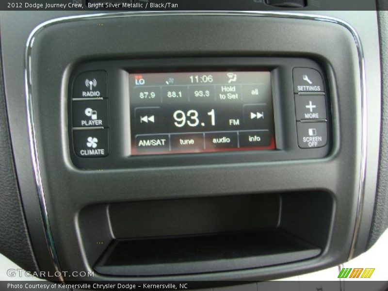 Controls of 2012 Journey Crew