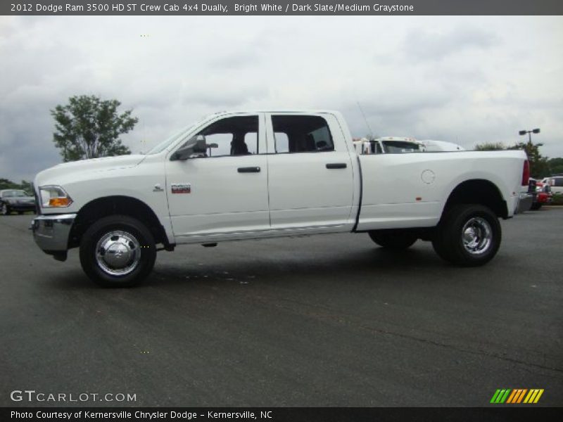  2012 Ram 3500 HD ST Crew Cab 4x4 Dually Bright White