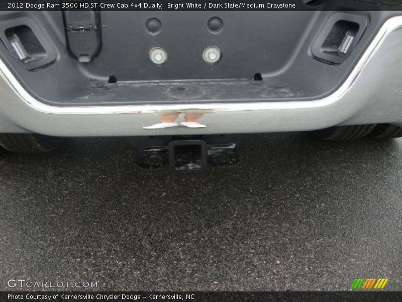 Bright White / Dark Slate/Medium Graystone 2012 Dodge Ram 3500 HD ST Crew Cab 4x4 Dually