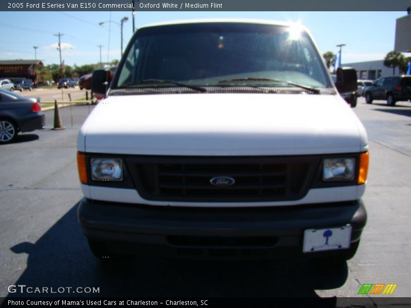 Oxford White / Medium Flint 2005 Ford E Series Van E150 Commercial