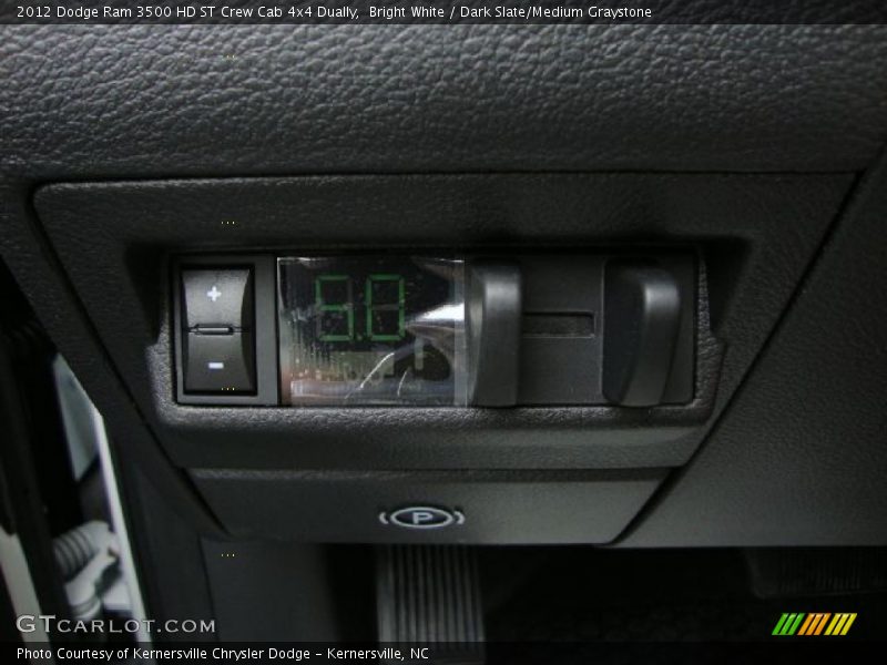 Bright White / Dark Slate/Medium Graystone 2012 Dodge Ram 3500 HD ST Crew Cab 4x4 Dually