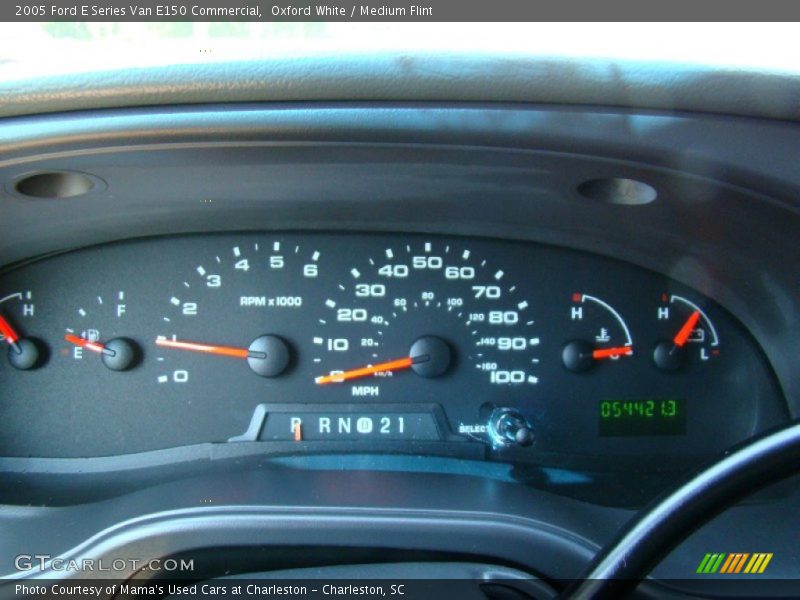 Oxford White / Medium Flint 2005 Ford E Series Van E150 Commercial