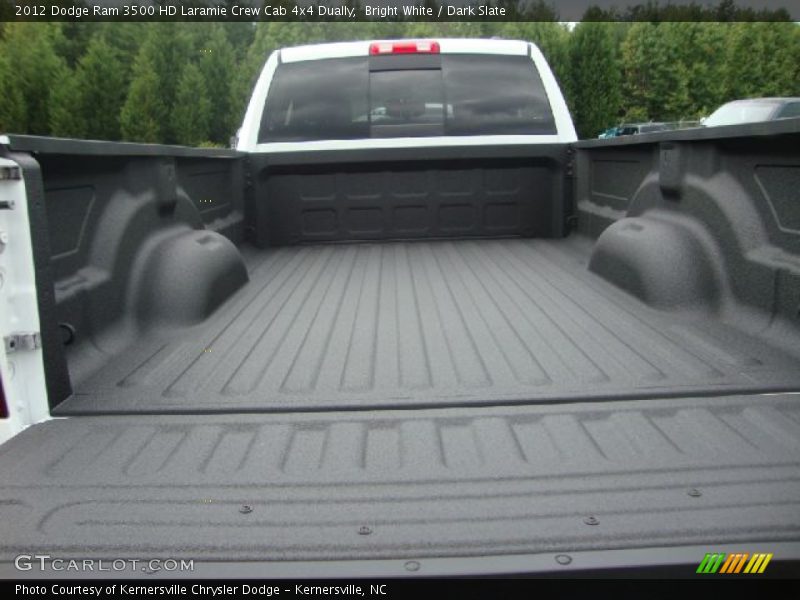 Bright White / Dark Slate 2012 Dodge Ram 3500 HD Laramie Crew Cab 4x4 Dually