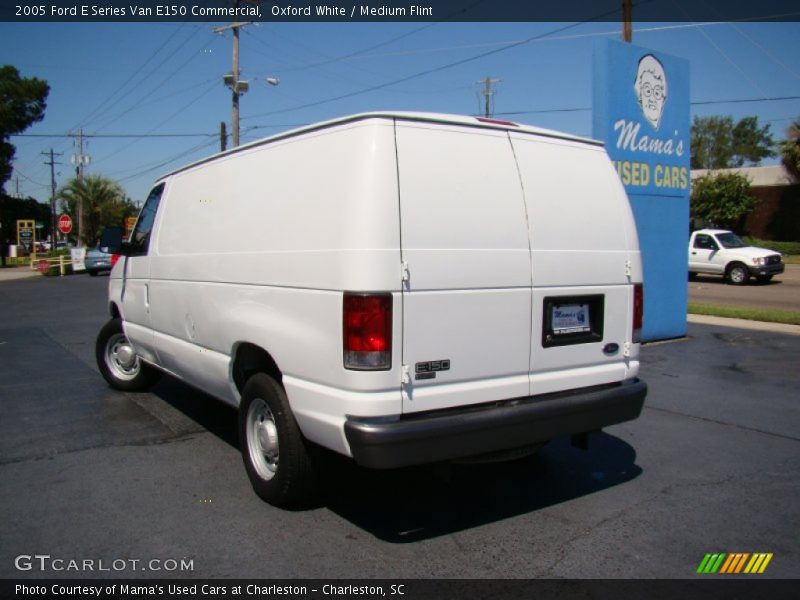 Oxford White / Medium Flint 2005 Ford E Series Van E150 Commercial