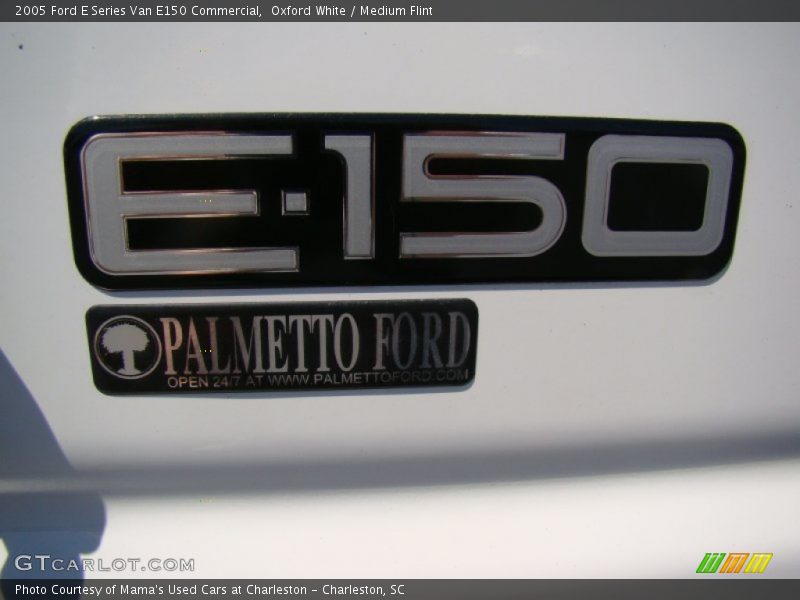 Oxford White / Medium Flint 2005 Ford E Series Van E150 Commercial
