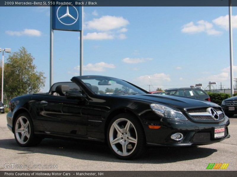  2009 SL 550 Roadster Black