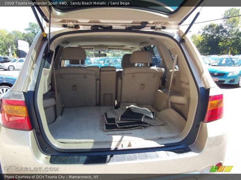 Sandy Beach Metallic / Sand Beige 2009 Toyota Highlander Sport 4WD