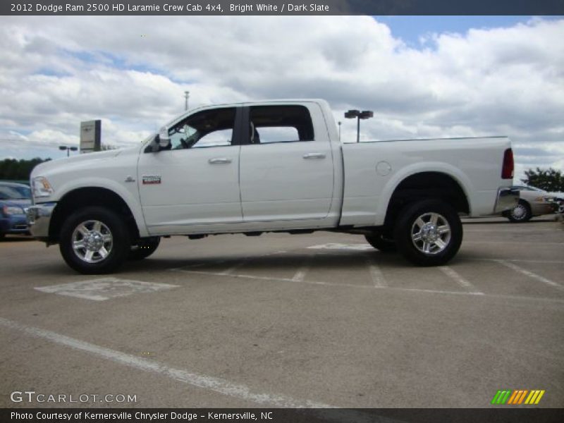 Bright White / Dark Slate 2012 Dodge Ram 2500 HD Laramie Crew Cab 4x4
