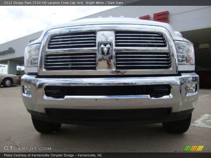 Bright White / Dark Slate 2012 Dodge Ram 2500 HD Laramie Crew Cab 4x4