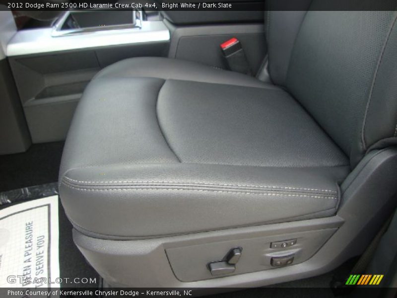 Bright White / Dark Slate 2012 Dodge Ram 2500 HD Laramie Crew Cab 4x4