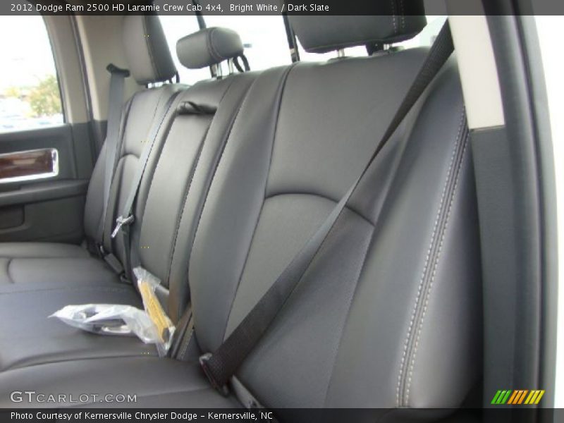 Bright White / Dark Slate 2012 Dodge Ram 2500 HD Laramie Crew Cab 4x4