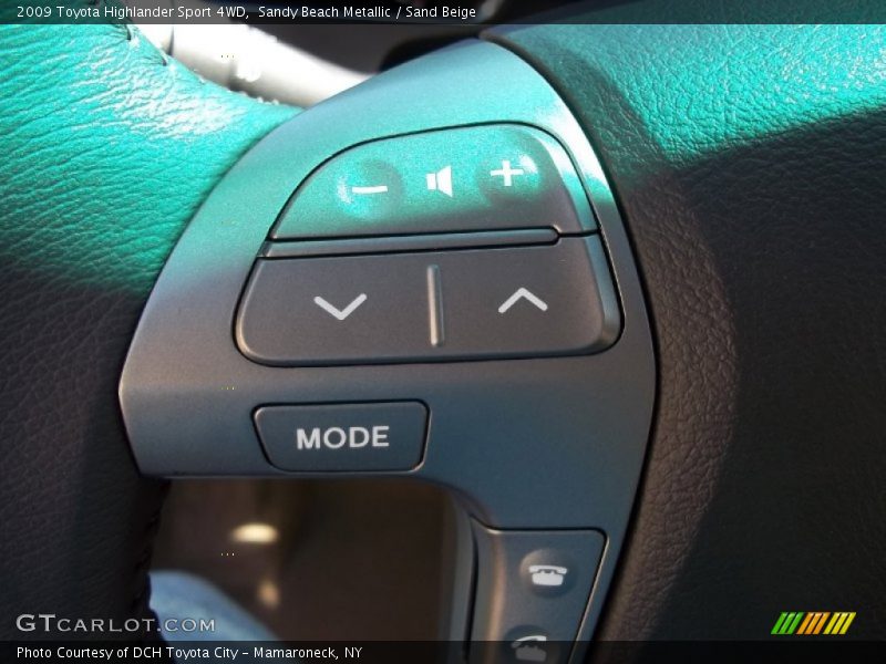 Sandy Beach Metallic / Sand Beige 2009 Toyota Highlander Sport 4WD