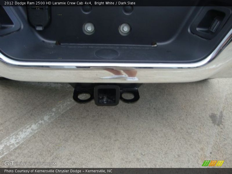 Bright White / Dark Slate 2012 Dodge Ram 2500 HD Laramie Crew Cab 4x4