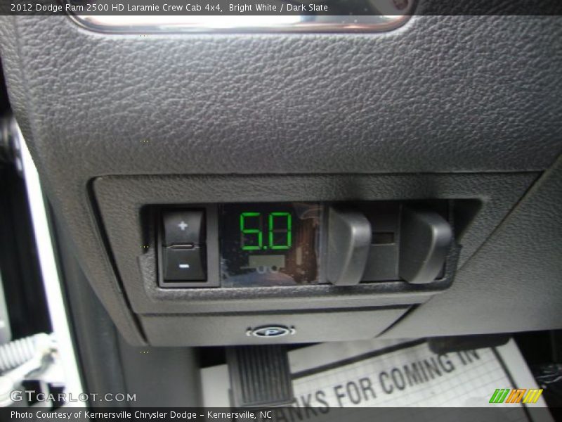 Bright White / Dark Slate 2012 Dodge Ram 2500 HD Laramie Crew Cab 4x4