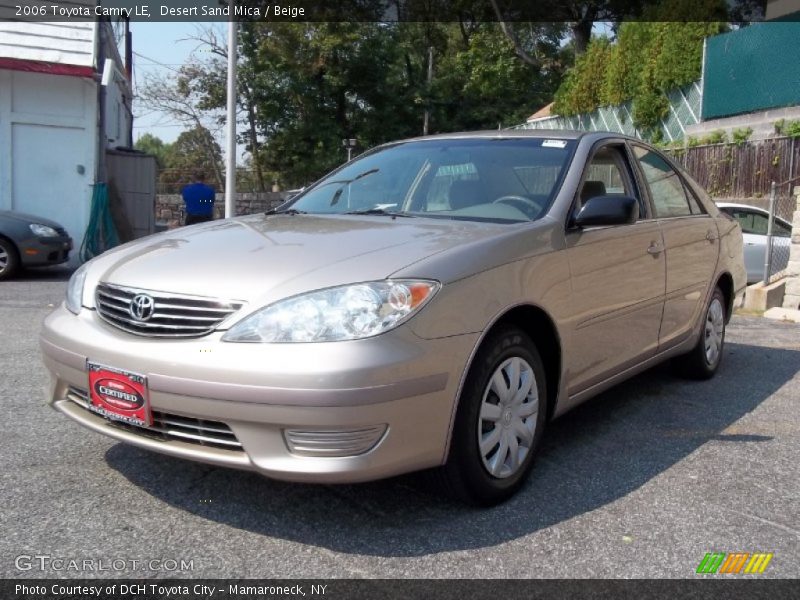 Desert Sand Mica / Beige 2006 Toyota Camry LE
