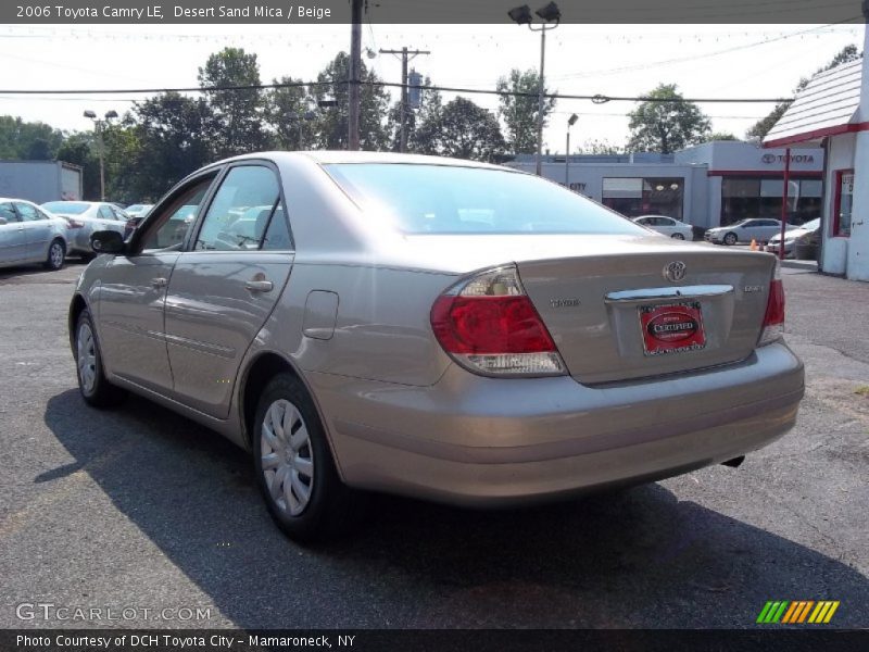 Desert Sand Mica / Beige 2006 Toyota Camry LE