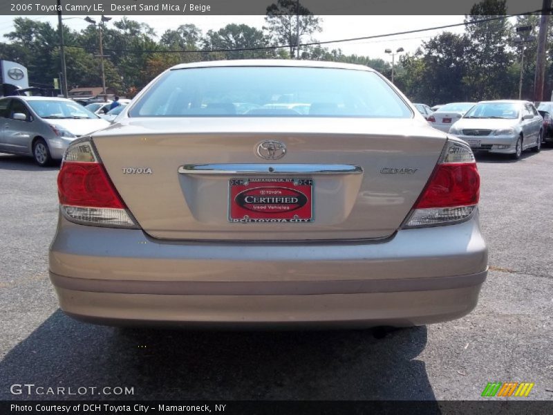Desert Sand Mica / Beige 2006 Toyota Camry LE