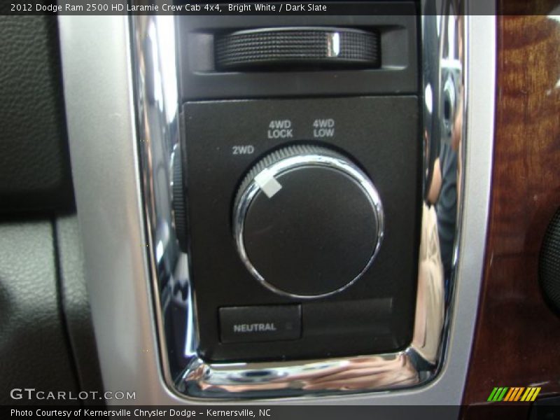 Bright White / Dark Slate 2012 Dodge Ram 2500 HD Laramie Crew Cab 4x4