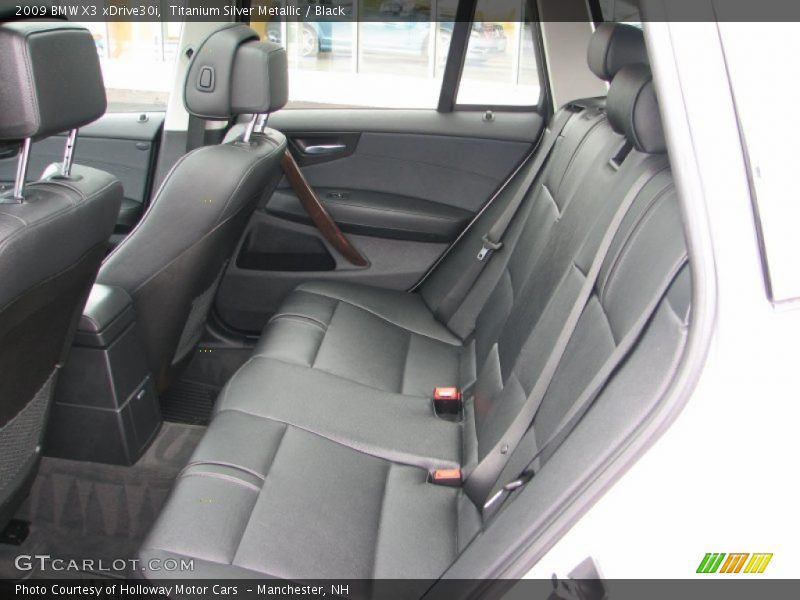 Titanium Silver Metallic / Black 2009 BMW X3 xDrive30i