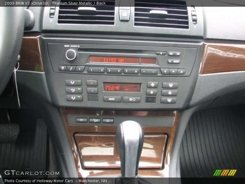 Titanium Silver Metallic / Black 2009 BMW X3 xDrive30i