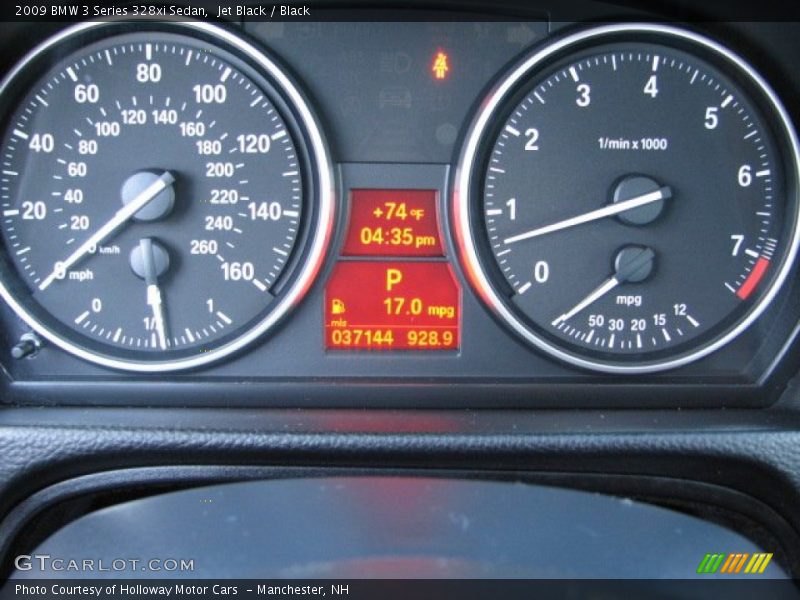 Jet Black / Black 2009 BMW 3 Series 328xi Sedan