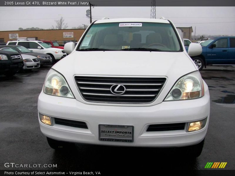 Blizzard White Pearl / Ivory 2005 Lexus GX 470