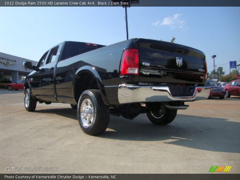 Black / Dark Slate 2012 Dodge Ram 2500 HD Laramie Crew Cab 4x4