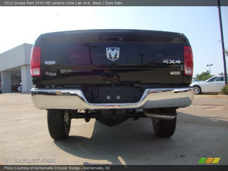 Black / Dark Slate 2012 Dodge Ram 2500 HD Laramie Crew Cab 4x4