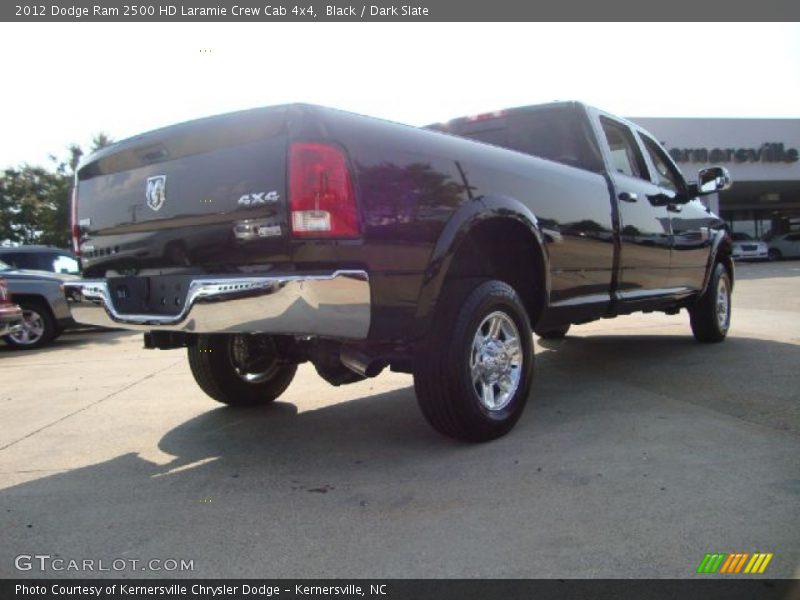 Black / Dark Slate 2012 Dodge Ram 2500 HD Laramie Crew Cab 4x4