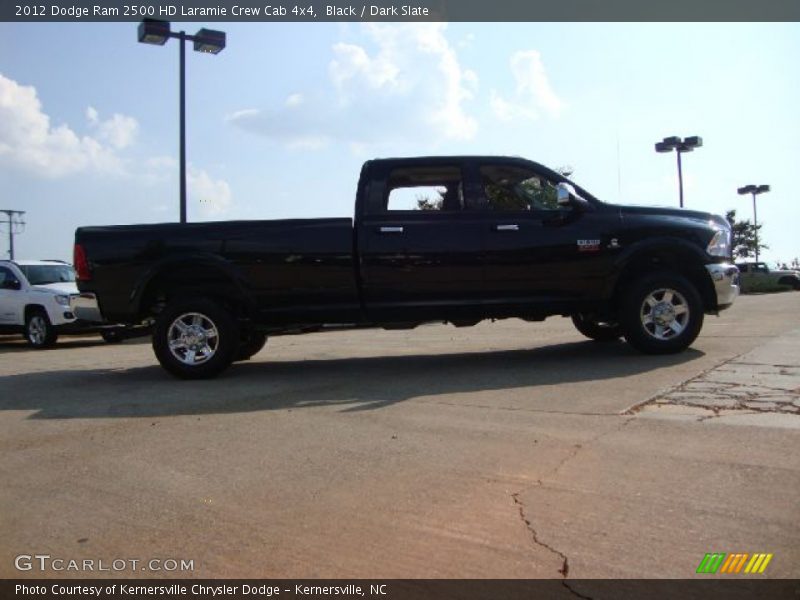 Black / Dark Slate 2012 Dodge Ram 2500 HD Laramie Crew Cab 4x4