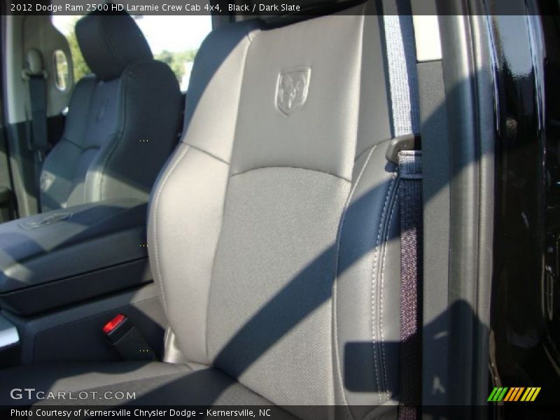 Black / Dark Slate 2012 Dodge Ram 2500 HD Laramie Crew Cab 4x4