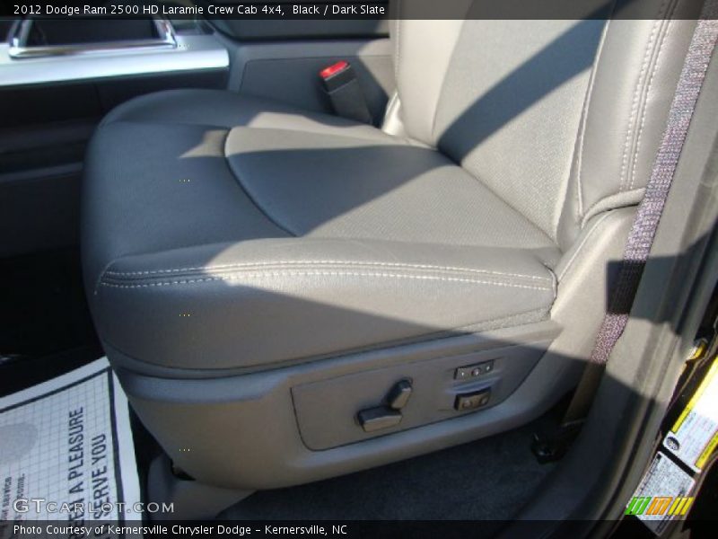 Black / Dark Slate 2012 Dodge Ram 2500 HD Laramie Crew Cab 4x4