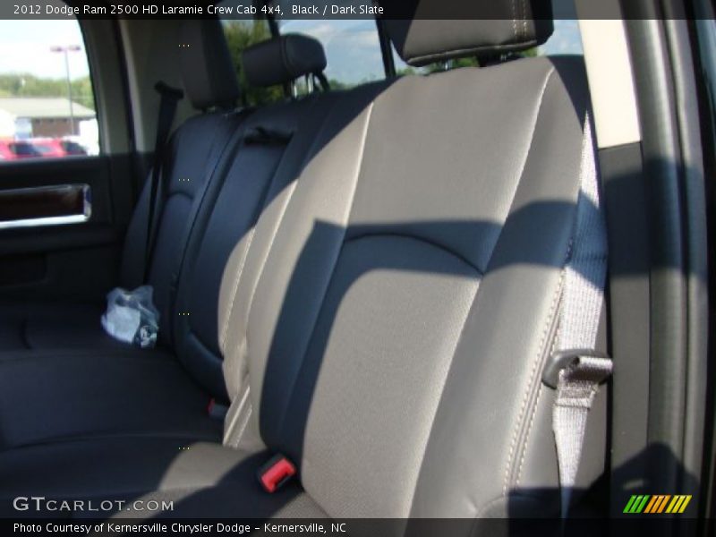 Black / Dark Slate 2012 Dodge Ram 2500 HD Laramie Crew Cab 4x4