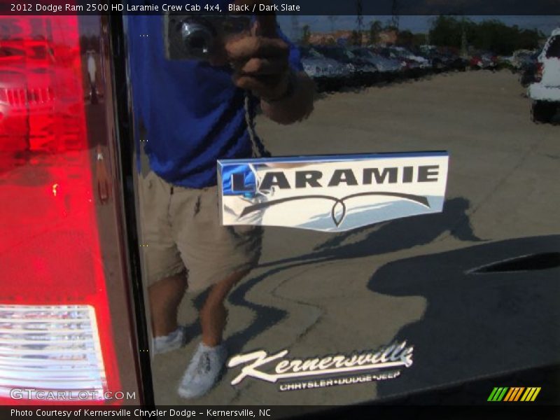 Black / Dark Slate 2012 Dodge Ram 2500 HD Laramie Crew Cab 4x4
