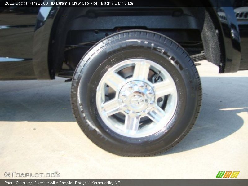 Black / Dark Slate 2012 Dodge Ram 2500 HD Laramie Crew Cab 4x4