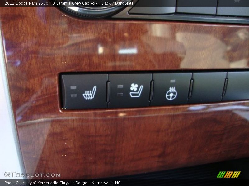 Black / Dark Slate 2012 Dodge Ram 2500 HD Laramie Crew Cab 4x4