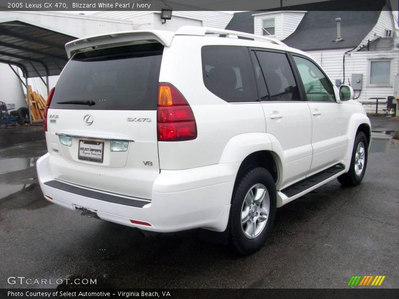 Blizzard White Pearl / Ivory 2005 Lexus GX 470