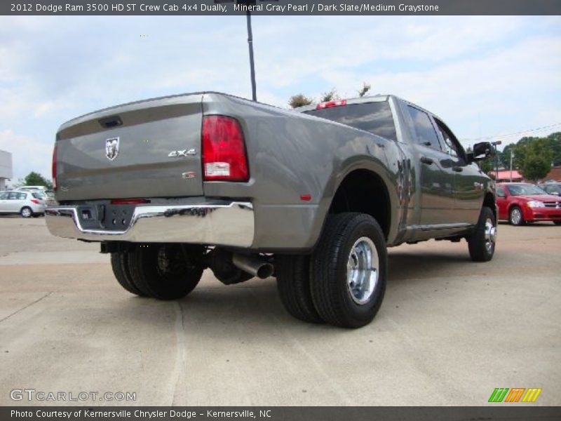 Mineral Gray Pearl / Dark Slate/Medium Graystone 2012 Dodge Ram 3500 HD ST Crew Cab 4x4 Dually