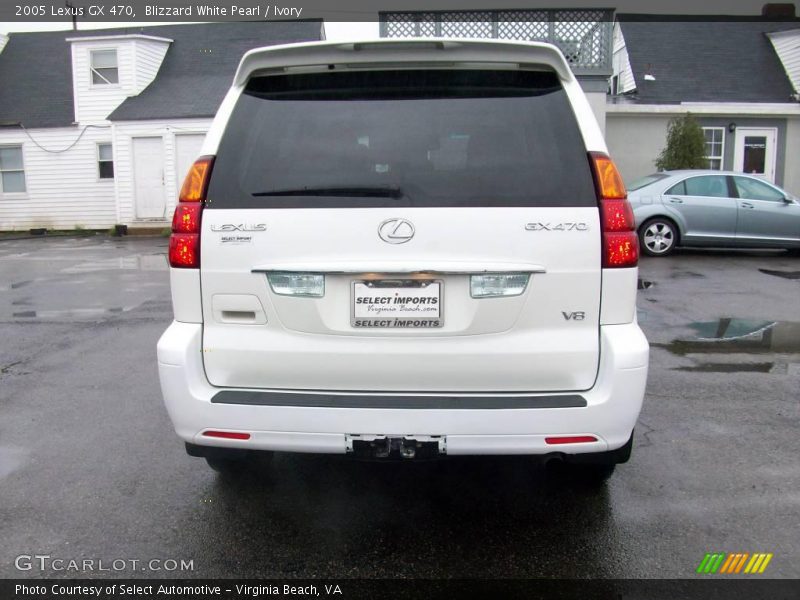 Blizzard White Pearl / Ivory 2005 Lexus GX 470