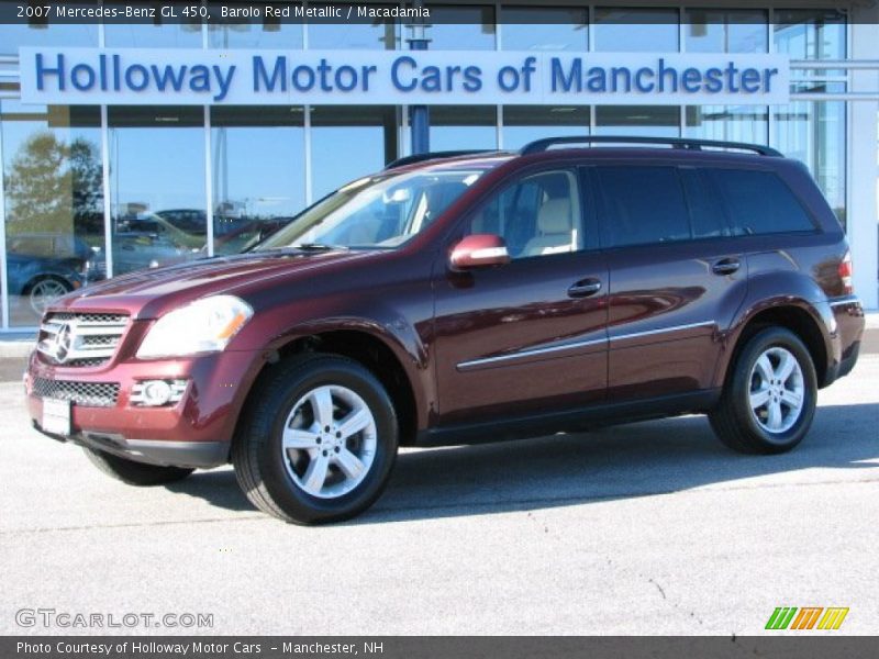 Barolo Red Metallic / Macadamia 2007 Mercedes-Benz GL 450