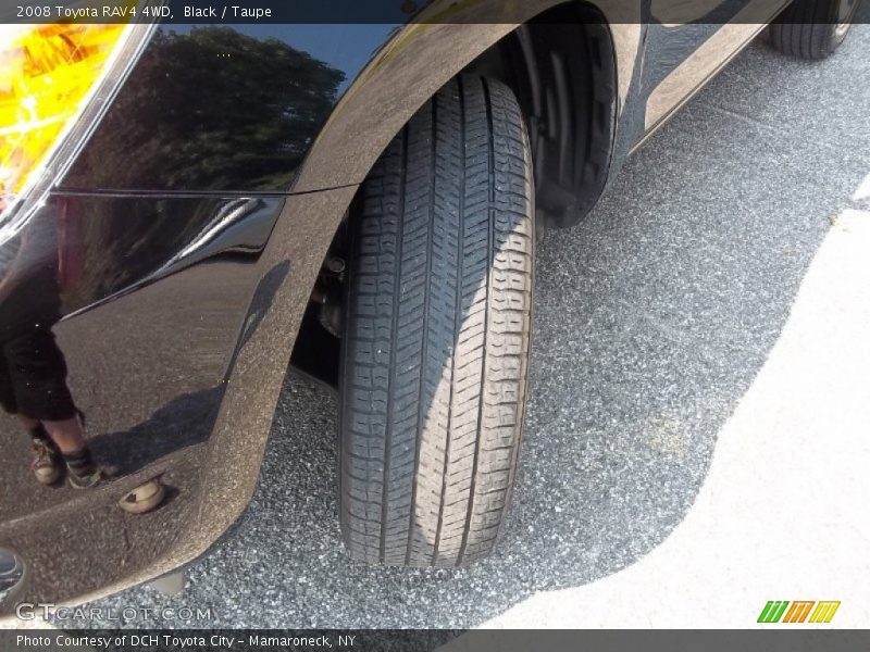 Black / Taupe 2008 Toyota RAV4 4WD