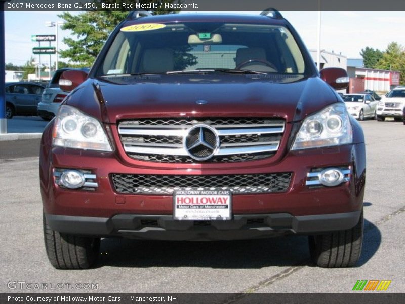 Barolo Red Metallic / Macadamia 2007 Mercedes-Benz GL 450