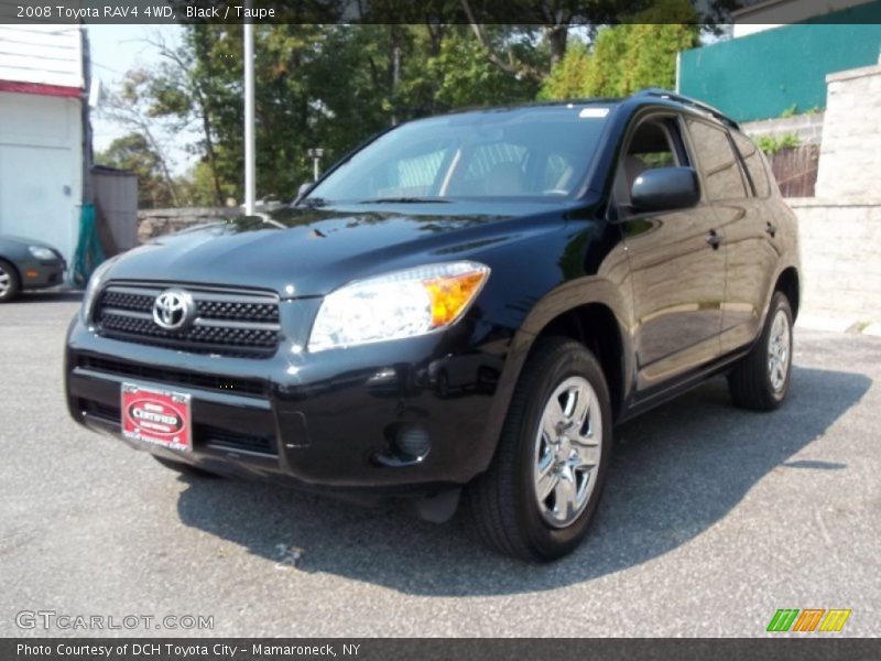 Black / Taupe 2008 Toyota RAV4 4WD