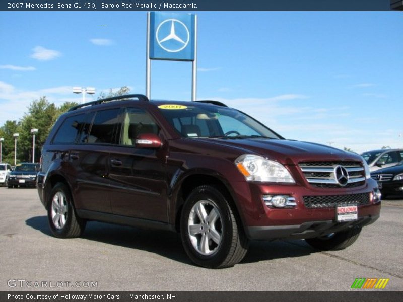 Barolo Red Metallic / Macadamia 2007 Mercedes-Benz GL 450