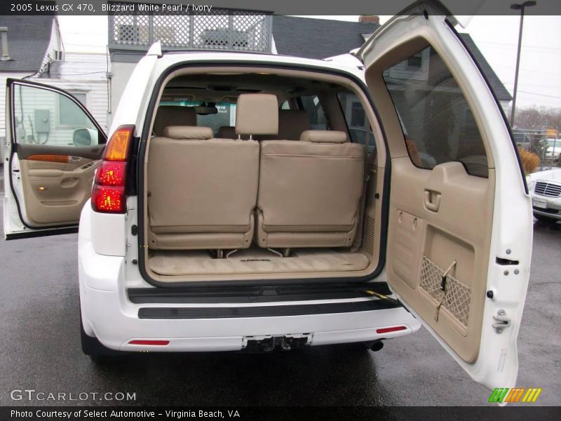 Blizzard White Pearl / Ivory 2005 Lexus GX 470