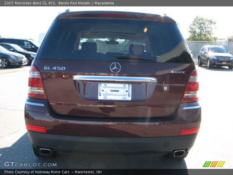 Barolo Red Metallic / Macadamia 2007 Mercedes-Benz GL 450